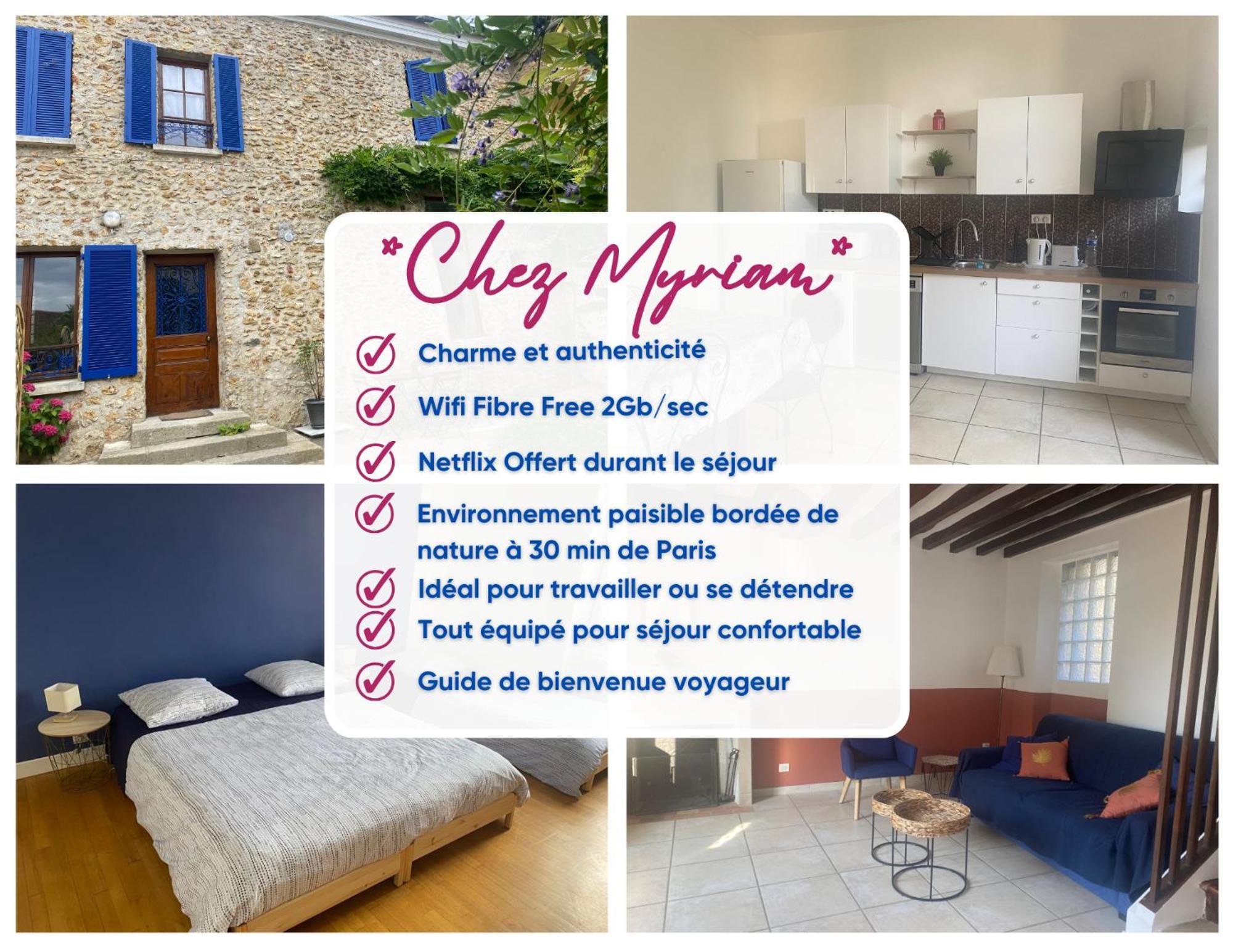 Chez Myriam Βίλα Orgeval  Εξωτερικό φωτογραφία